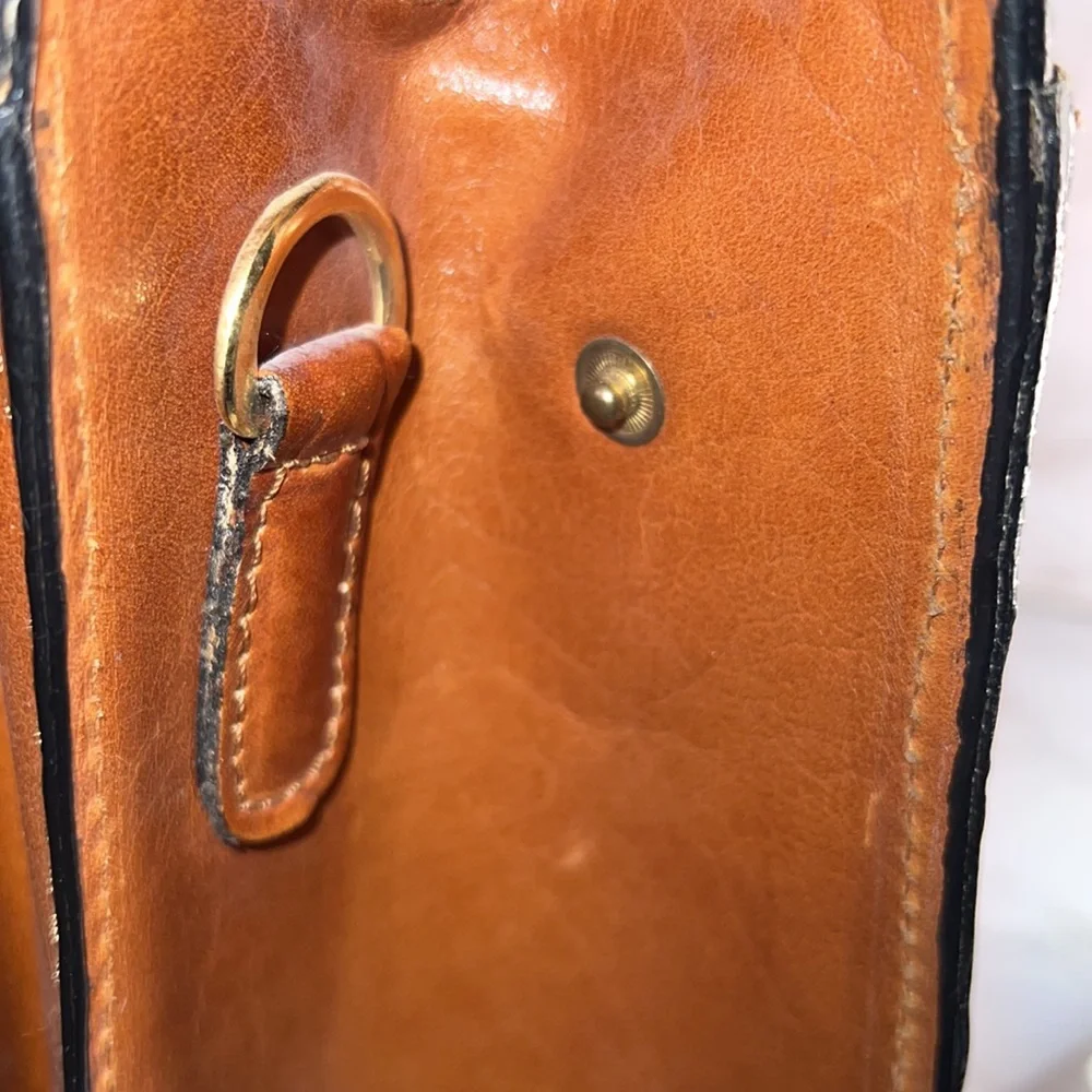 Hey JR Wants This Awesome Leather Briefcase! Very Smart with Slide Down Handels